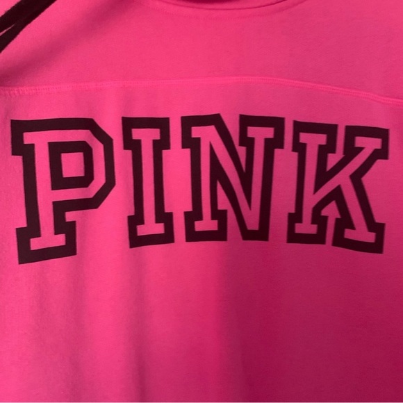 NWOT PINK Victoria’s Secret Cowel Neck Sweatshirt - Picture 3 of 4